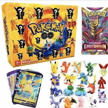 ZESTAW DUŻYCH FIGUREK POKEMON 11 NIESPODZIANEK