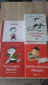 Zestaw książek z serii "Mikołajek"