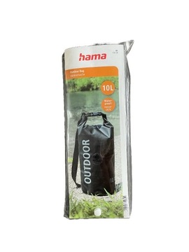 Torba wodoszczelna worek Hama Outdoor 10L czarny