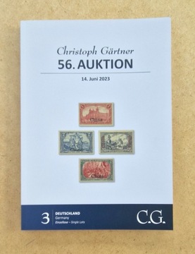 Gärtner -Katalog aukcyjny nr. 56-3 (filatelistyka)