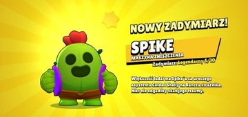 KONTO BRAWL STARS *SPIKE* GEMY, SKINY