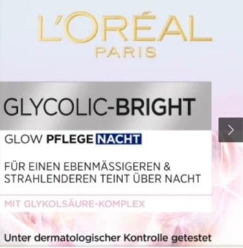 L’Oreal Paris Glicolic-Bright night