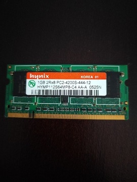 Pamięć Hynix DDR2 1GB 2Rx8 PC2 -4200S-444-12