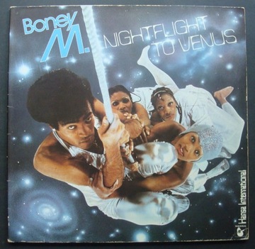 Boney M - Nightflight To Venus. VG + Pocztówki