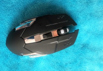 Gamingowa myszka bezprzedowowa LED, USB, Bluetooth