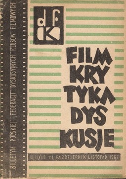 Film, Krytyka, Dyskusje - 10-11/110-111 1967 (PDF)