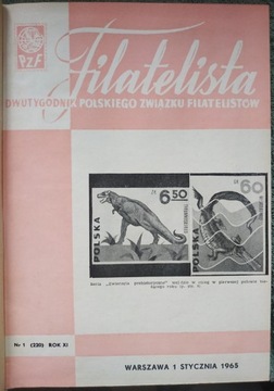 FILATELISTA. Rocznik 1965