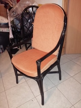 Krzesła Ratanowe 10 sztuk