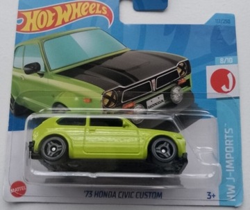 Hot wheels 73 Honda Civic custom 