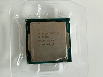 procesor intel i7-7700K 4x4.2GHz