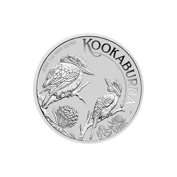 10 x 1$ Kookaburra 1 uncja Srebra 2023 Mennicza