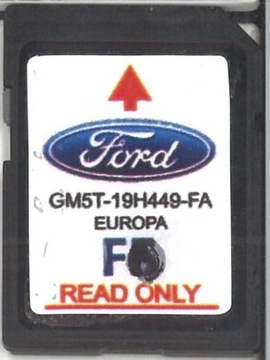 Oryginalna karta nawigacji FORD SYNC 2 i 3 Europa