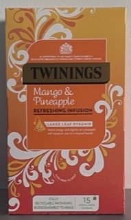 Twinings Mango & Pineapple 15 piramidek
