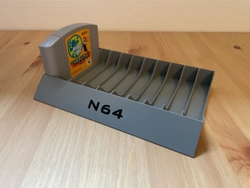 Stojak podstawka na 10 gier Nintendo N64