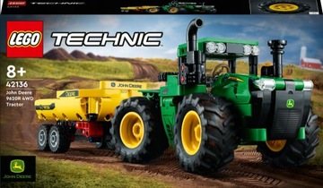 LEGO TECHNIC JOHN DEHRE TRAKTOR 4WD 