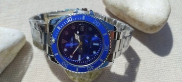 Zegarek klubowy męski błękit oceanu