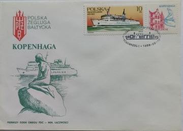 Koperty FDC 1986