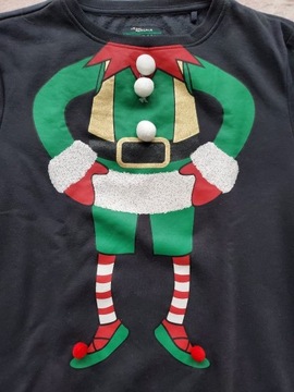 Świąteczny Elf bluza / sweter Jean Pascal