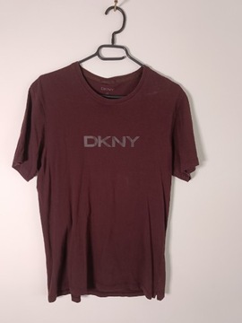 Koszulka T-Shirt Bordowa * DKNY * roz.M