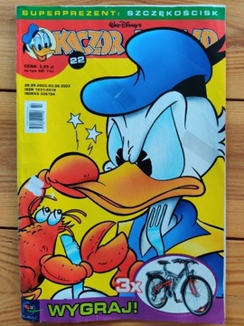 Komiks Kaczor Donald nr 22 2003 r.