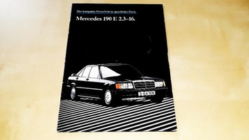 Prospekt Mercedes-Benz 190 E 2.3-16 1985