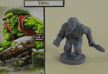 TALISMAN Magia i Miecz: TROLL oryginalna figurka