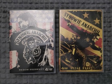 Serial Synowie Anarchii - sezon 1+2 DVD PL