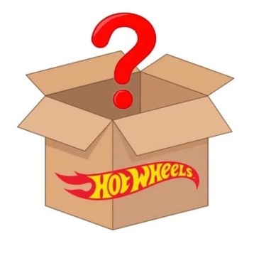 Mystery box hot wheels 5 sztuk