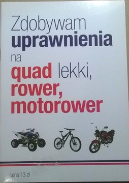 Prawo jazdy na quada Karta rowerowa Jazda quadem