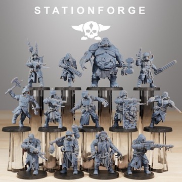 Station Forge - Corrupted Guard Kill Team -Druk 3D