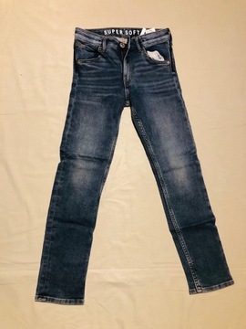 Spodnie jeansowe chłopięce 146