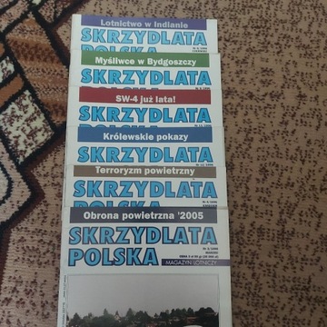 Skrzydlata Polska komplet 6 szt rok 1996