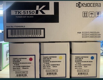 Nowe tonery TK-5150 Kyocera M - 6035, 6535, P 6935