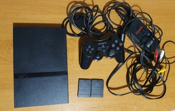 Playstation 2 PS2 Slim SCPH-75004 sprawna komplet