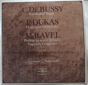 Debussy, Dukas, Ravel, winyl