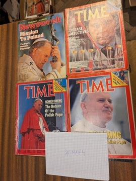 Czasopisma / Magazyny: TIME, Newsweek - 1983