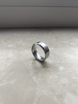 pierścionek sygnet srebny