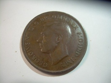 Australia 1 penny 1944 Jerzy VI 