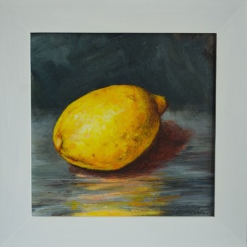 Obraz akrylowy "Cytryna"