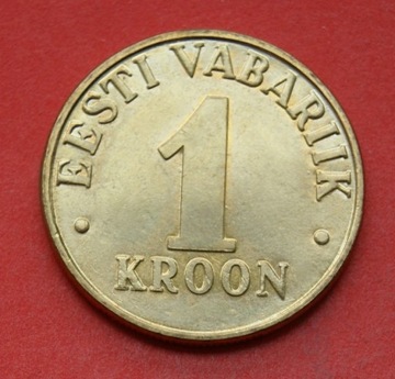 1 Korona 2001 r -  Estonia  Stan !  