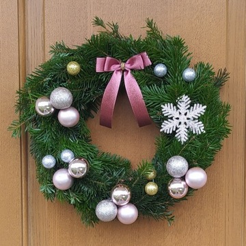 Wianek świąteczny/dekoracje drzwi