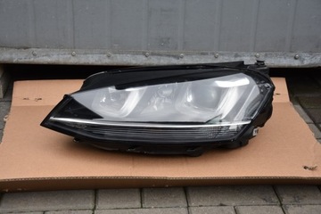 LAMPA LEWA PRZÓD XENON VW GOLF 7 VII SKRĘTNA LED