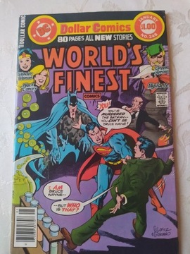 World's Finest Batman Superman NR 248 ROK 1977