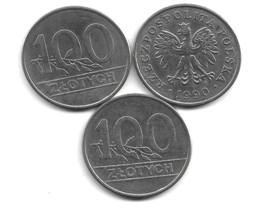 100 zł  z 1990 r PRL 34.