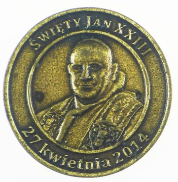  medal Święty Jan XXIII Pontyfikat 1958-1963