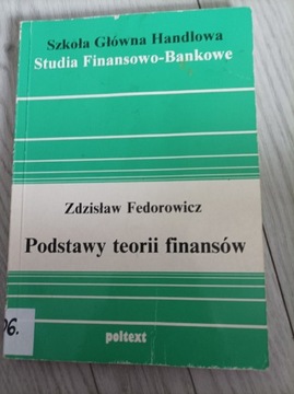 Podstawy teorii finansów Fedorowicz