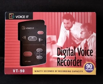 Vintage 1995 VT-90 Digital Voice Recorder