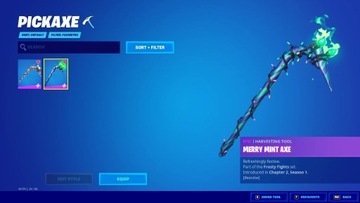 Konto Fortnite | Minty Axe | 74 Skiny | OG Skiny |