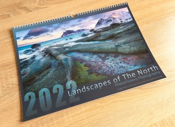 Kalendarz ścienny 2022 - Duży Format A3, angielski
