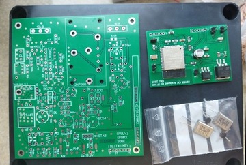 PCB transceiver qrp SP9LVZ CW keyer ESP32